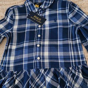 Polo Ralph Lauren 6T Plaid Top
